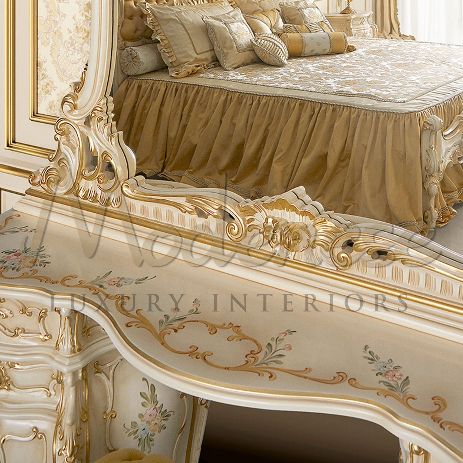Transform your bathroom into a sanctuary of refinement with our Baroque Design Toilette, a symbol of timeless elegance and comfort.