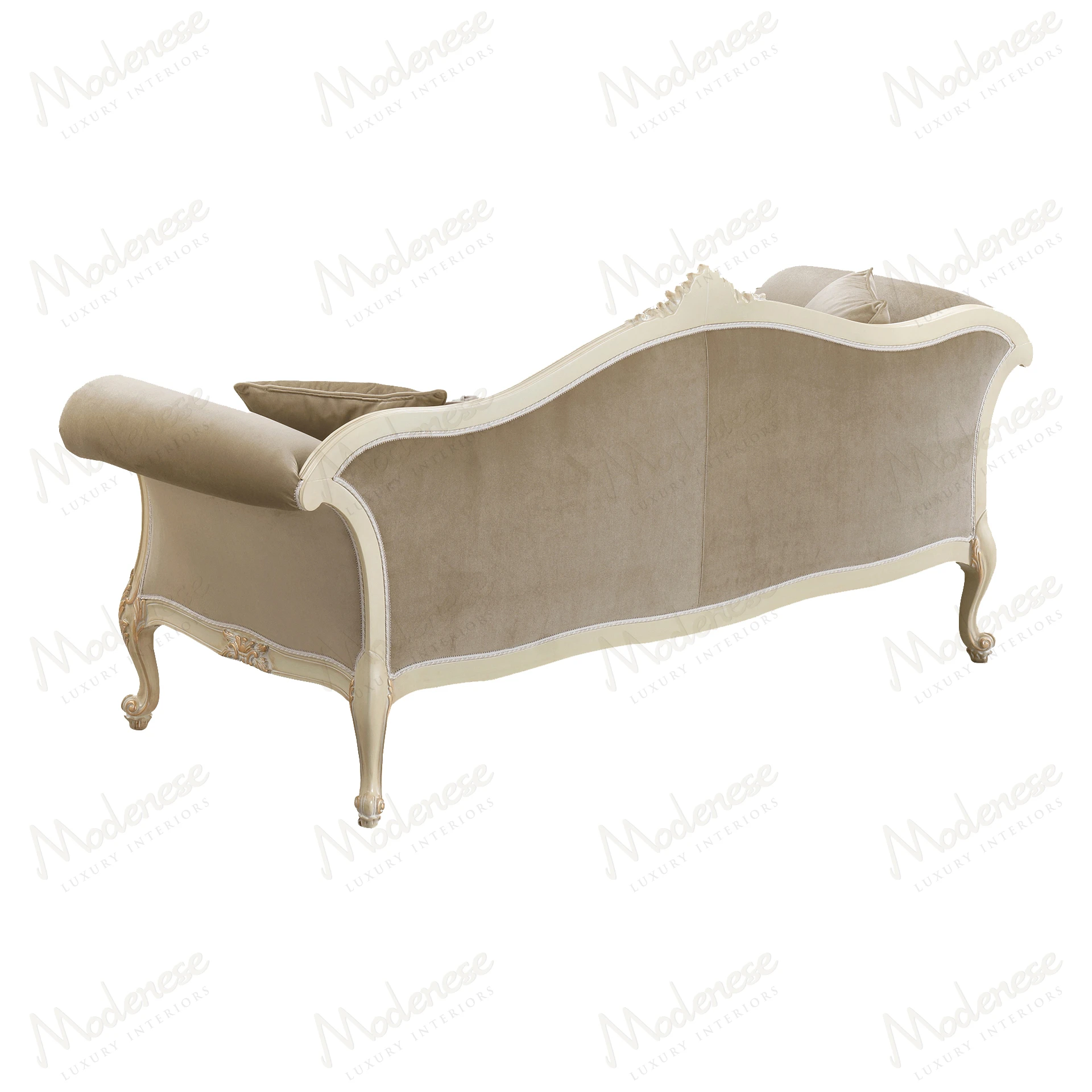 A cozy 3-seater sofa with a wooden frame and soft fabric upholstery, offering timeless elegance and comfort for any living space