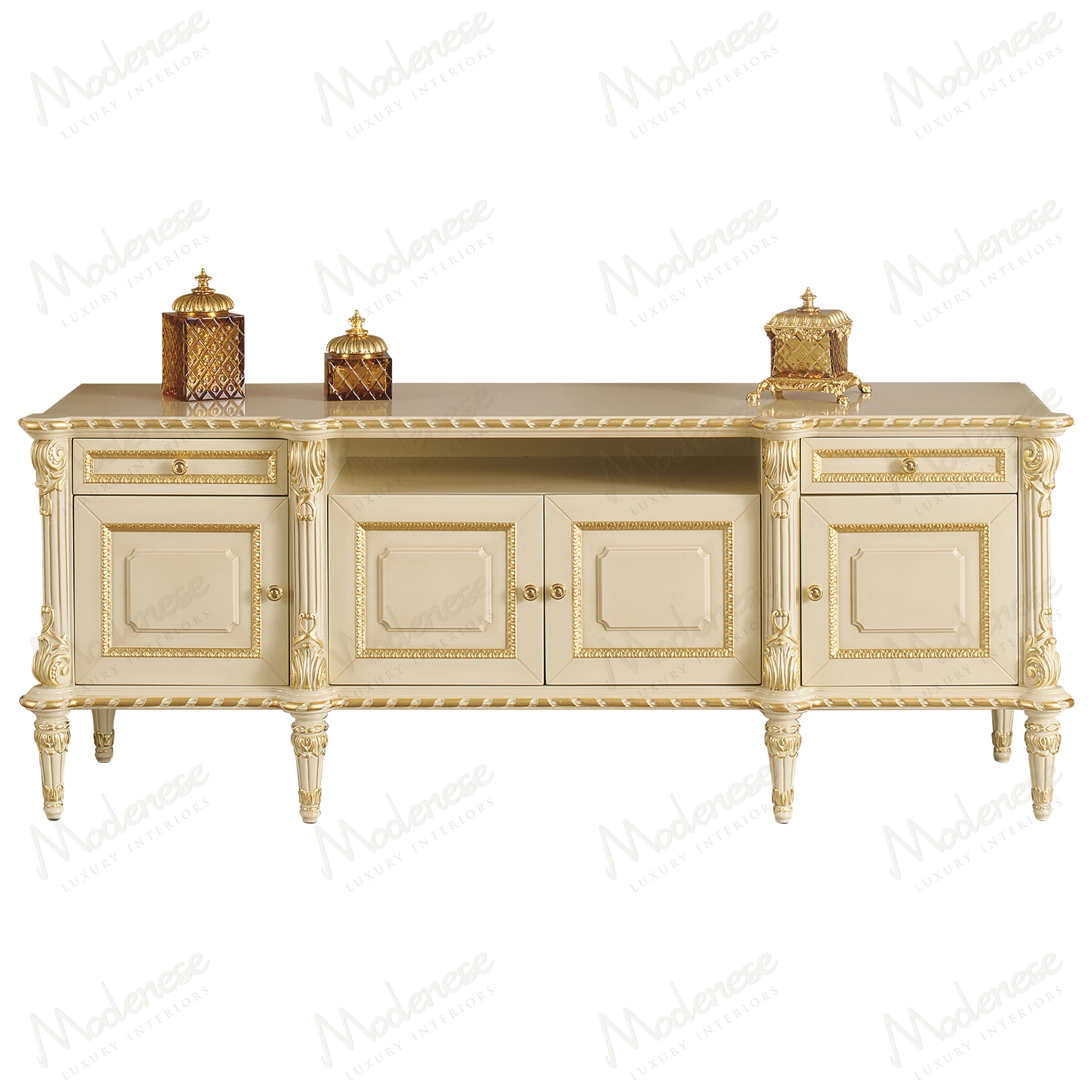 Modern wooden TV stand with sleek design, featuring a sturdy wood structure and top Ideal for stylish living rooms