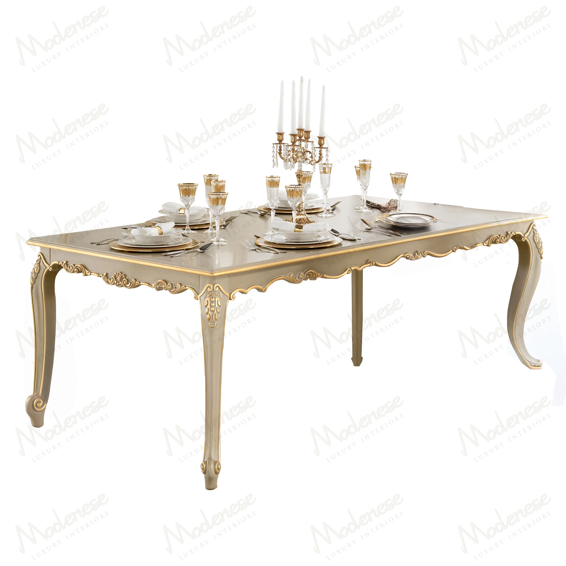Harmony Dining Table, modern design, wooden structure and top, sleek and minimalist style