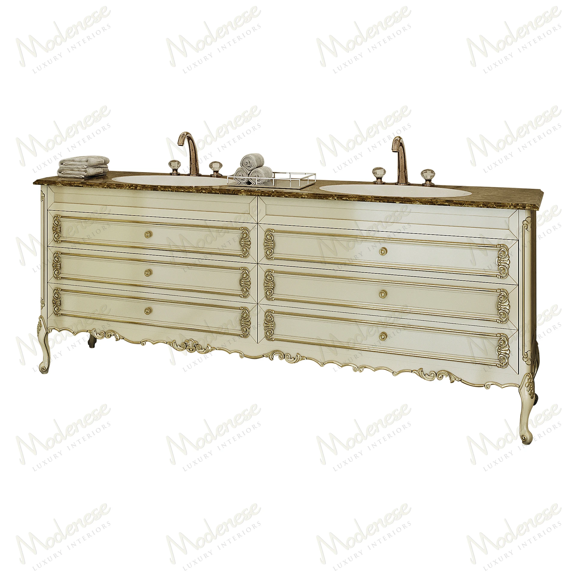 Modern wood structure with a sleek marble top, combining elegance and functionality. Perfect for contemporary interiors..